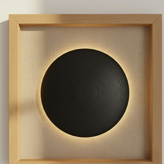 Karungali Full Moon Frame — Calm Energy & Inner Harmony