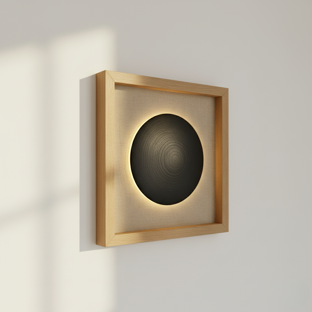 Karungali Full Moon Frame — Calm Energy & Inner Harmony