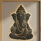 Karungali Kan Drishti Ganesha Frame — Divine Protection & Prosperity