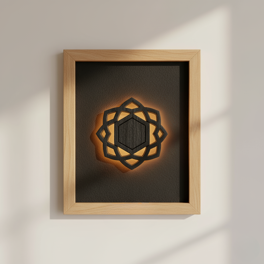 Karungali Panchabhootha “Earth Element” Frame — Grounding Energy